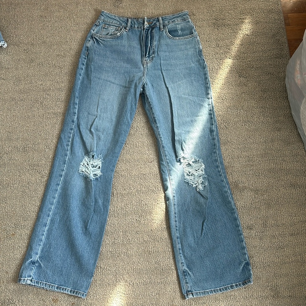 Forever 21 - High-waisted, flare leg jean